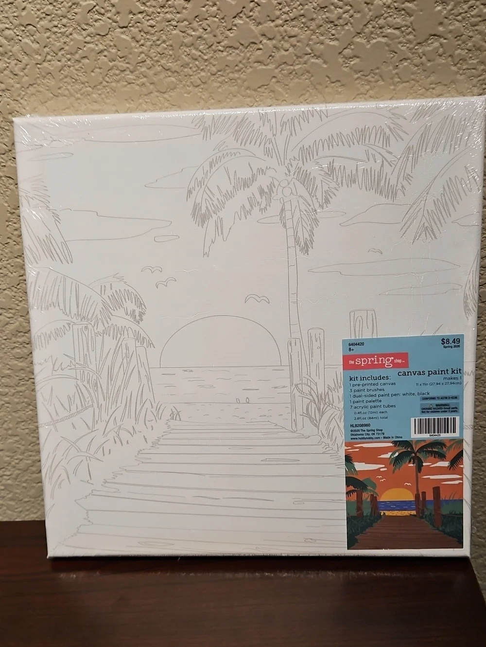 Canvas Paint Kit - Sunset